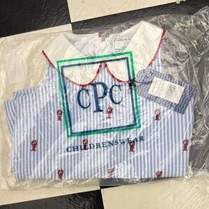 Blue Striped Kids Dress